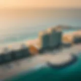 Aerial View of Jumeirah Beach 2 Aerial view of Jumeirah Beach 2 showcasing luxurious properties and vibrant beachfront activities