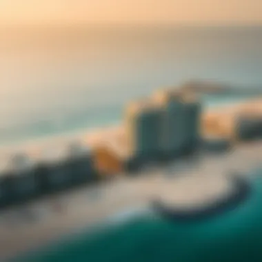 Aerial View of Jumeirah Beach 2 Aerial view of Jumeirah Beach 2 showcasing luxurious properties and vibrant beachfront activities