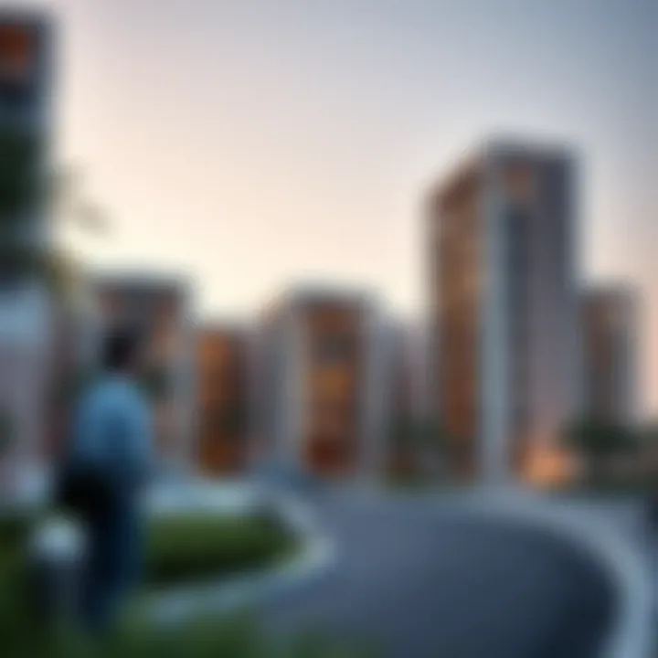 Modern Architecture in Jumeirah Beach 2 Modern architectural designs of real estate developments in Jumeirah Beach 2