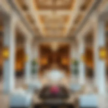 Luxurious Interiors of the Pavilion Interior view highlighting exquisite design and luxurious finishes