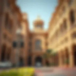 Stunning architectural details of Khalidiya buildings