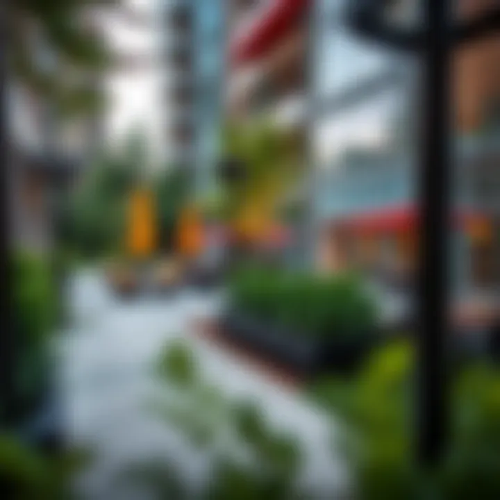 Community Spaces around Lake City Tower Lush community spaces surrounding Lake City Tower, highlighting lifestyle amenities
