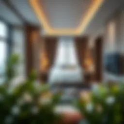 Stylish room interior in Business Bay