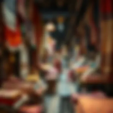 Traditional textiles from Meena Bazaar