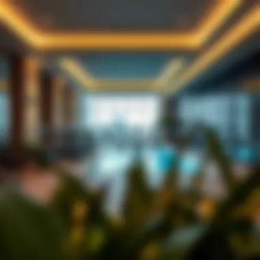 Amenities offered in midtown furnished apartments including gym and pool