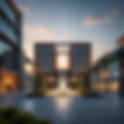 Architectural Vision of Nshama Town Square Architectural design of Nshama Town Square