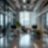 Contemporary Office Environment in D3 Modern office interior in Dubai Design District