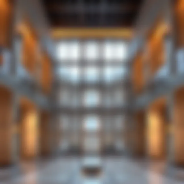Architectural Layout of Al Safa Tower Architectural layout emphasizing partition systems in Al Safa Tower