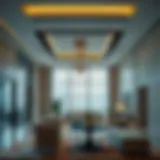 Luxurious Interior Design of Al Safa Tower Luxurious interior of Al Safa Tower showcasing partition design