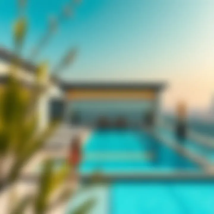 Modern Apartment Featuring a Rooftop Private Pool Modern apartment featuring a rooftop private pool