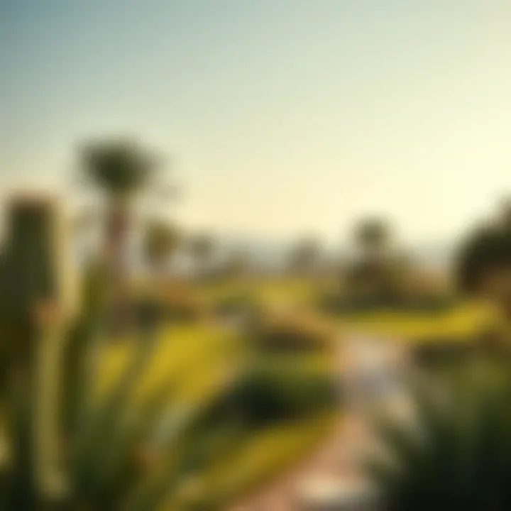 Luxurious Ranch Landscape Luxurious ranch landscape in Dubai