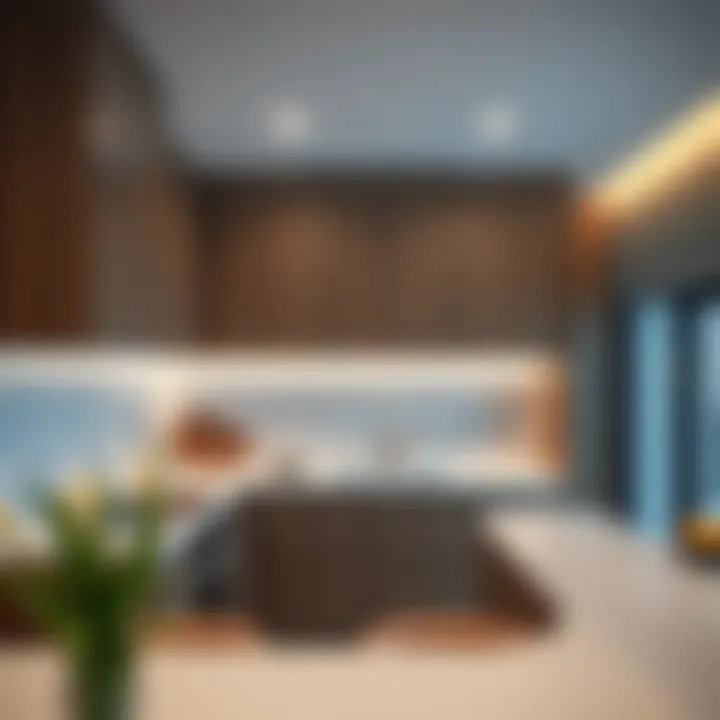 State-of-the-Art Kitchen Amenities Modern kitchen in Nad Al Hamar apartment