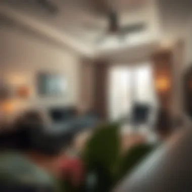 Stylish Interior of a 1 BHK Apartment Interior of a 1 BHK apartment in Dubai