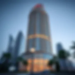 Stunning architectural design of Saba 1 Tower