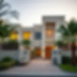 Stunning exterior view of Semmer Villas showcasing modern architecture