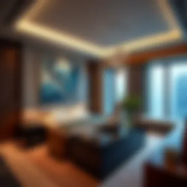 Luxurious interiors of Seven Tides residences