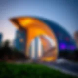 Stunning architectural view of Silicon Arch showcasing innovative design.