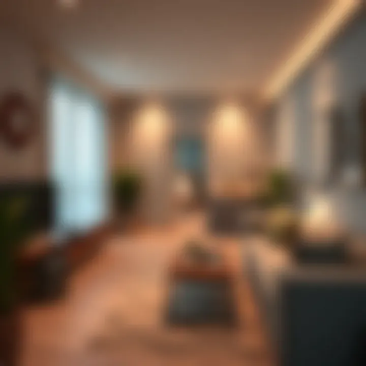 Cozy Living Space in Studio Flat Cozy living space in a studio flat in Dubai