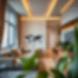 Interior Design of Studio Flats Modern studio apartment interior showcasing smart design