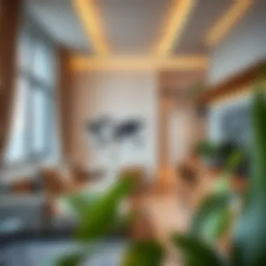 Interior Design of Studio Flats Modern studio apartment interior showcasing smart design