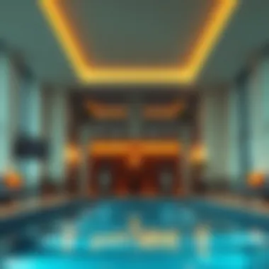 Amenities in Dubai Studio Rentals Luxurious amenities available in Dubai studio rentals, such as a pool and gym