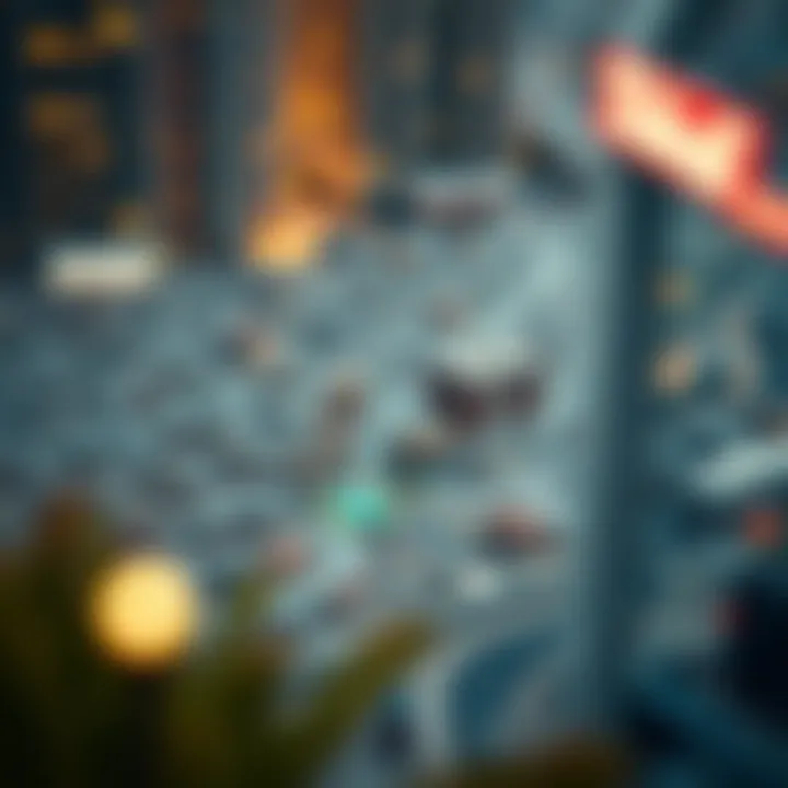 Key Neighborhoods for Studio Rentals Map highlighting key neighborhoods for studio rentals in Dubai