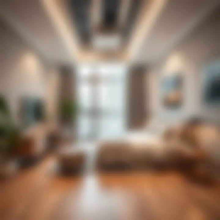 Urban Aesthetics of Studio Living Modern studio room design with urban aesthetics