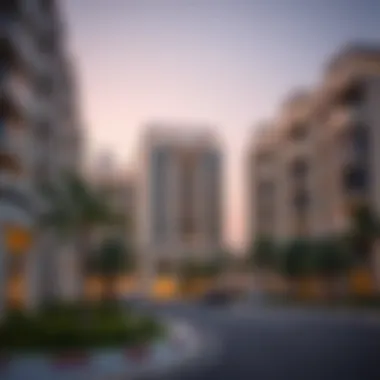 Modern Residential Buildings in Al Muteena Modern residential buildings in Al Muteena