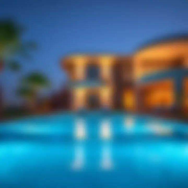 Architectural Elegance in Luxury Living Luxurious residential architecture in Al Zeina