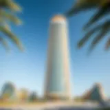 Architectural view of Apricot Tower