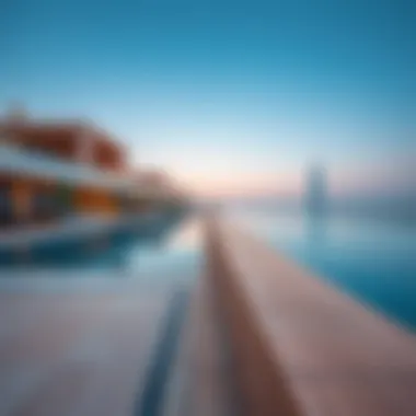 Architectural Marvel: Infinity Pool Design Stunning architectural design of an infinity pool in Dubai