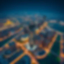 Aerial view of Dubai Skyview showcasing innovative architecture