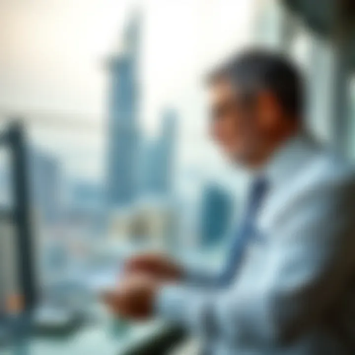 Market Trends and Investment Analysis for Dubai Skyview Investor analyzing market trends related to Dubai Skyview
