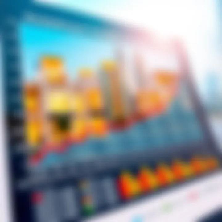 Investment Trends in Dubai's Real Estate Real estate investment chart illustrating trends and projections