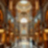 Intricate Architectural Design of the Golden Souk A breathtaking view of the Golden Souk's intricate architecture