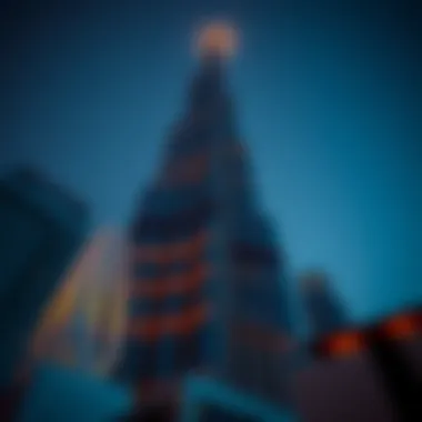 Exploring the Height of Burj Khalifa: Architectural Marvel in Dubai Summary