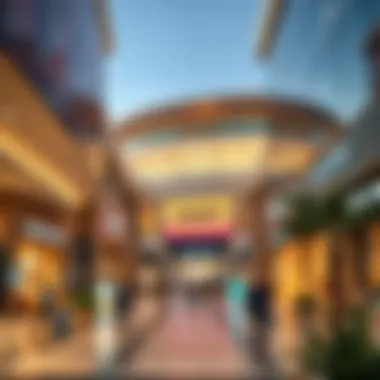 Luxury Shopping in Al Barsha Luxury shopping experience in Al Barsha highlighting diverse retail options