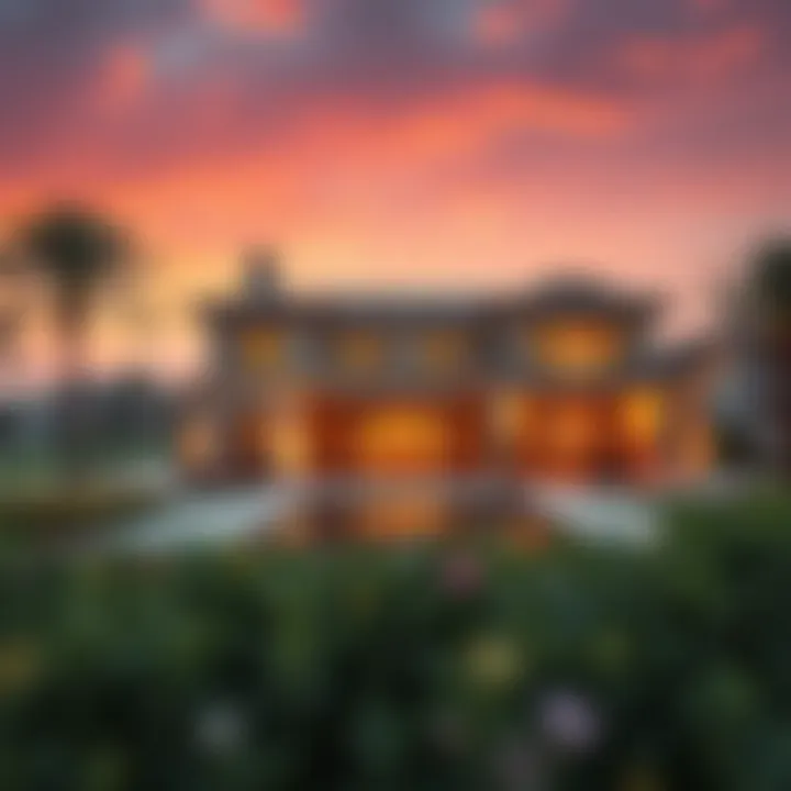 Luxurious Villa at Damac Golf Greens Luxurious villa surrounded by golf course in Dubai