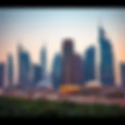 Stunning skyline of Dubai featuring modern architectural designs