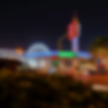 Transportation options leading to Dubai Garden Glow, including metro and bus routes