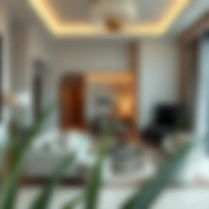 Luxurious Apartment Interior A luxurious apartment interior reflecting rental trends