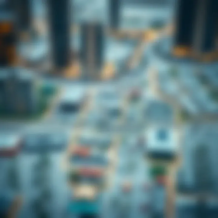 Popular Rental Neighborhoods in Dubai A map highlighting popular rental neighborhoods in Dubai