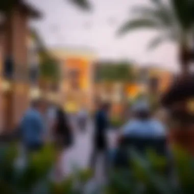 Community Living in Jumeirah Village Circle Vibrant community life within Jumeirah Village Circle, highlighting connectivity and social aspects