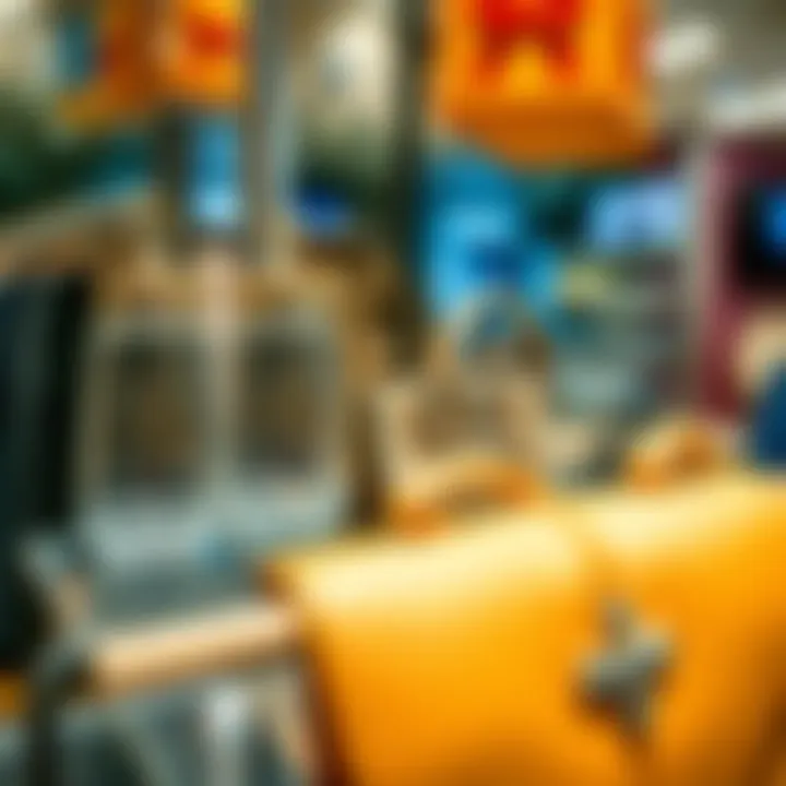 Unique Merchandise Offerings A close-up of unique merchandise available at the WTC Shops