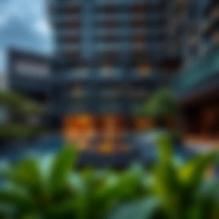 Luxurious Amenities at Tiara East Tower Luxurious amenities surrounding the Tiara East Tower