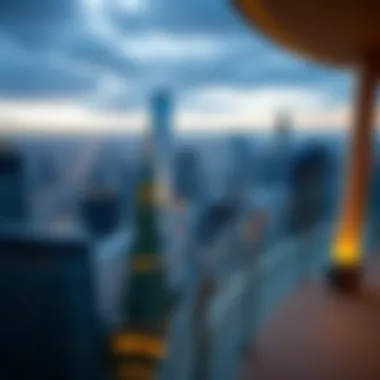 Panoramic Skyline from Tiara East Tower Panoramic skyline view from Tiara East Tower