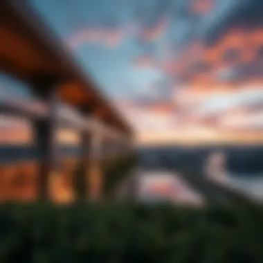 Architectural Marvel of Viewz Stunning architectural design of Viewz by Danube