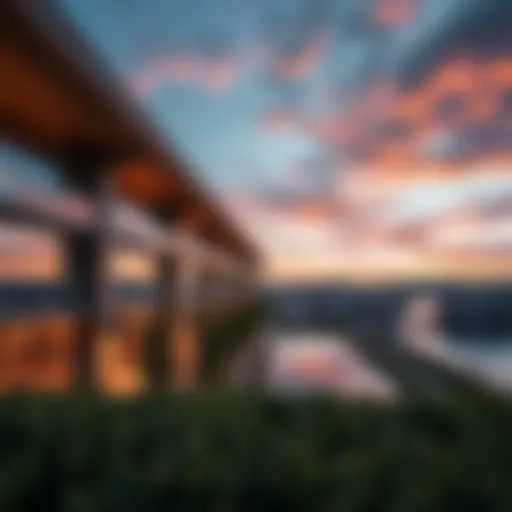 Architectural Marvel of Viewz Stunning architectural design of Viewz by Danube