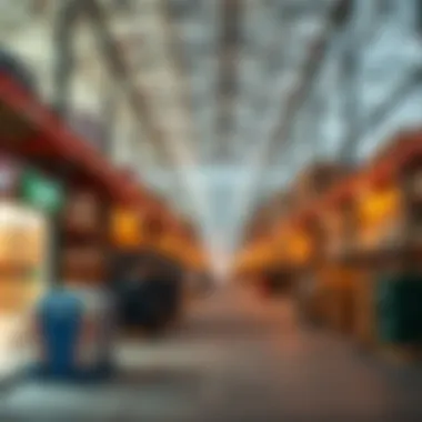 Economic Influences on Qusais Warehouse Market Infographic on economic factors influencing the warehouse market in Qusais