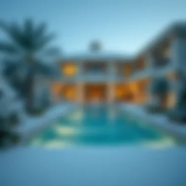Luxury Villa in Dubai's Winter Luxurious winter villa with pool
